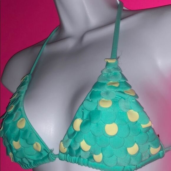 Lolli Swimwear Dots Triangle Bikini Top nwt‎ - Picture 4 of 8